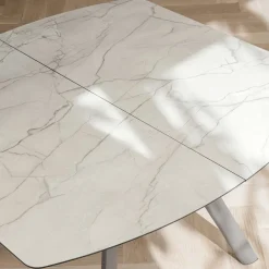 Viadurini Living Ausziehbare Esstische-Ausziehbarer Fasstisch bis 170 cm aus geschichtetem HPL - Convivio