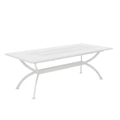 Viadurini in the Garden Ausziehbare Gartentische-Ausziehbarer Gartentisch bis 320 cm aus verzinktem Stahl Made in Italy - Pearl