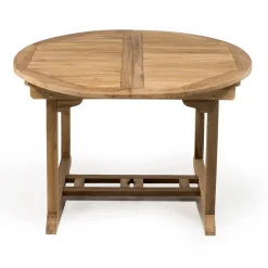 Viadurini in the Garden Gartentische Aus Teakholz-Ausziehbarer Gartentisch aus natürlichem Teak - Yggdrasil