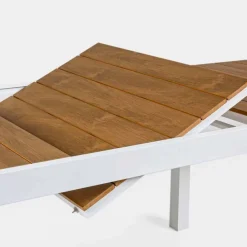 Viadurini in the Garden Gartentische Aus Aluminium|Ausziehbare Gartentische-Ausziehbarer Gartentisch Bis zu 200 cm in Homemotion Aluminium - Sciullo