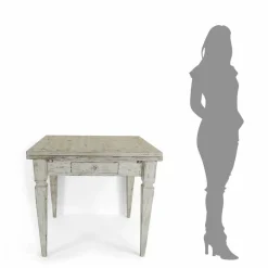 Viadurini Living Ausziehbare Esstische-Ausziehbarer Handwerkertisch Bis zu 170 cm aus Holz Made in Italy - Marseille