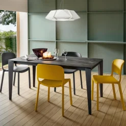 Viadurini Living Ausziehbare Esstische-Ausziehbarer Küchentisch aus edler Laminamkeramik Made in Italy - Efisto