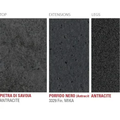 Viadurini Living Ausziehbare Esstische-Ausziehbarer Küchentisch aus edler Laminamkeramik Made in Italy - Efisto