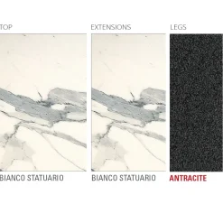 Viadurini Living Ausziehbare Esstische-Ausziehbarer Küchentisch aus edler Laminamkeramik Made in Italy - Efisto