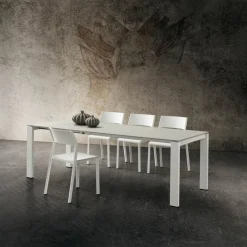 Viadurini Living Ausziehbare Esstische-Ausziehbarer Küchentisch Bis zu 240 cm in Precious Hpl Made in Italy - Jupiter