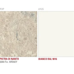 Viadurini Living Ausziehbare Esstische-Ausziehbarer Küchentisch Bis zu 240 cm in Precious Hpl Made in Italy - Jupiter