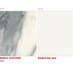 Viadurini Living Ausziehbare Esstische-Ausziehbarer Küchentisch Bis zu 240 cm in Precious Hpl Made in Italy - Jupiter