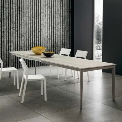 Viadurini Living Ausziehbare Esstische-Ausziehbarer Küchentisch Bis zu 240 cm in Hpl Made in Italy - Fantastisch