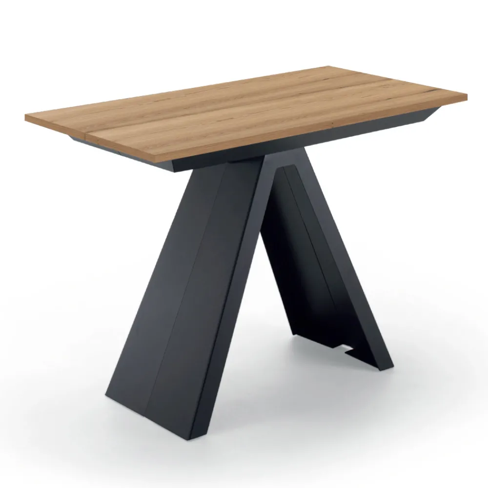 Viadurini Living Ausziehbarer Konsolentisch-Ausziehbarer Konsolentisch bis 325 cm aus Laminat Made in Italy – Dalmatiner