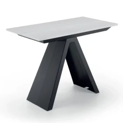 Viadurini Living Ausziehbarer Konsolentisch-Ausziehbarer Konsolentisch bis 325 cm aus Laminat Made in Italy – Dalmatiner