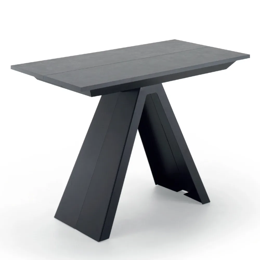 Viadurini Living Ausziehbarer Konsolentisch-Ausziehbarer Konsolentisch bis 325 cm aus Laminat Made in Italy – Dalmatiner