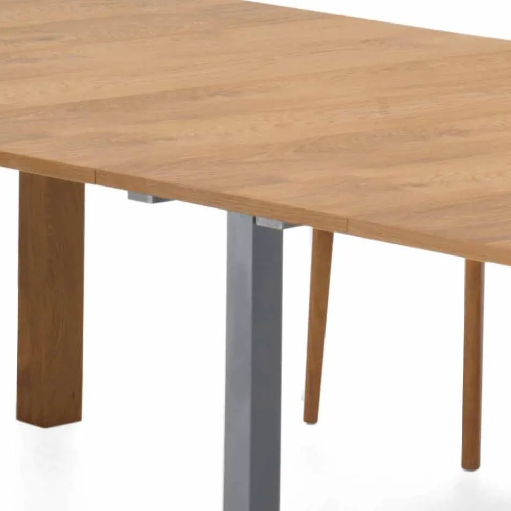 Viadurini Living Ausziehbarer Konsolentisch-Ausziehbarer Konsolentisch aus furniertem Holz, hergestellt in Italien – Gordito