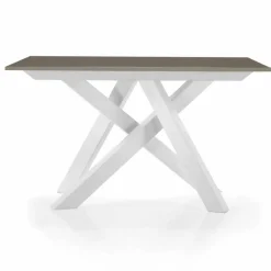 Viadurini Living Ausziehbarer Konsolentisch-Ausziehbarer Konsolentisch bis 325 cm aus Melamin, hergestellt in Italien – Settimmio