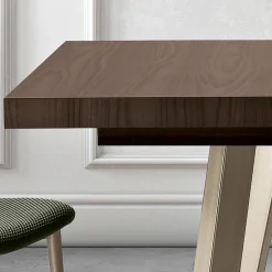 Viadurini Living Ausziehbare Esstische-Ausziehbarer Melamintisch in 2 verschiedenen Ausführungen Made in Italy - Tecna