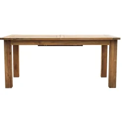 Viadurini in the Garden Gartentische Aus Teakholz|Ausziehbare Gartentische-Ausziehbarer Outdoor-Tisch bis 250 cm aus recyceltem Teakholz - Farn