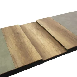 Viadurini in the Garden Gartentische Aus Aluminium|Ausziehbare Gartentische-Ausziehbarer Tisch 303 cm aus Aluminium mit HPL-Platte - Righello