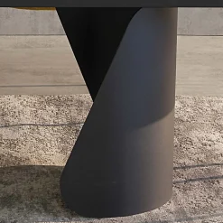 Viadurini Living Ausziehbare Esstische-Ausziehbarer Tisch 300 cm aus Metall und gesinterter Steinplatte - Taviria