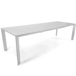 Viadurini in the Garden Gartentische Aus Aluminium|Ausziehbare Gartentische-Ausziehbarer Tisch 281 cm aus Aluminium mit Lattenrost - Spezifisch
