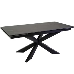 Viadurini Living Ausziehbare Esstische-Ausziehbarer Tisch 260 cm aus Metall und synthetischem Stein - Unterwasser