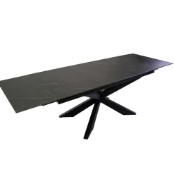 Viadurini Living Ausziehbare Esstische-Ausziehbarer Tisch 260 cm aus Metall und synthetischem Stein - Unterwasser