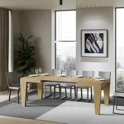 Viadurini Living Ausziehbare Esstische-Ausziehbarer Tisch auf 440 cm. Erhältlich in verschiedenen Ausführungen – Berg