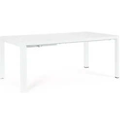 Viadurini in the Garden Gartentische Aus Aluminium|Ausziehbare Gartentische-Ausziehbarer Tisch auf 240 cm aus pulverbeschichtetem Aluminium – lackiert