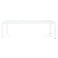 Viadurini in the Garden Gartentische Aus Aluminium|Ausziehbare Gartentische-Ausziehbarer Tisch auf 240 cm aus pulverbeschichtetem Aluminium – lackiert