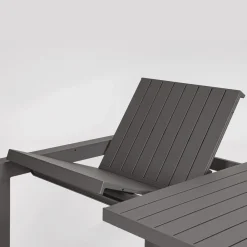 Viadurini in the Garden Gartentische Aus Aluminium|Ausziehbare Gartentische-Ausziehbarer Tisch auf 240 cm aus pulverbeschichtetem Aluminium – lackiert