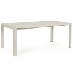 Viadurini in the Garden Gartentische Aus Aluminium|Ausziehbare Gartentische-Ausziehbarer Tisch auf 240 cm aus pulverbeschichtetem Aluminium – lackiert