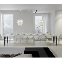 Viadurini Living Ausziehbare Esstische-Ausziehbarer Tisch auf 440 cm in verschiedenen Größen und Ausführungen, hergestellt in Italien – Strand