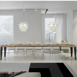 Viadurini Living Ausziehbare Esstische-Ausziehbarer Tisch auf 440 cm in verschiedenen Größen und Ausführungen, hergestellt in Italien – Strand