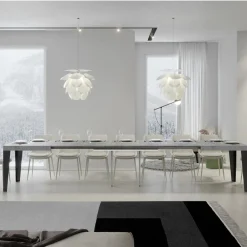 Viadurini Living Ausziehbare Esstische-Ausziehbarer Tisch auf 440 cm in verschiedenen Größen und Ausführungen, hergestellt in Italien – Strand