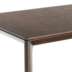 Viadurini Living Ausziehbare Esstische-Ausziehbarer Tisch auf 240 cm aus Holz mit Platte aus MDF – Ruthenium