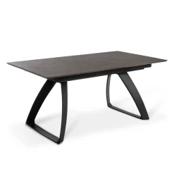 Viadurini Living Ausziehbare Esstische-Ausziehbarer Tisch auf 270 cm mit HPL-Platte und Aluminiumgestell – Villongo