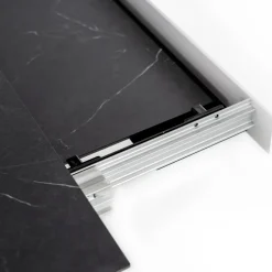 Viadurini Living Ausziehbare Esstische-Ausziehbarer Tisch auf 270 cm mit HPL-Platte und Aluminiumgestell – Villongo