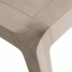 Viadurini Living Esstische Nach Mass|Ausziehbare Esstische-Ausziehbarer Tisch aus grauem natürlichem Nussholz, Design Matis