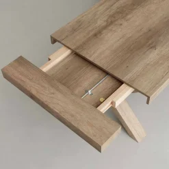 Viadurini Living Ausziehbare Esstische-Ausziehbarer Tisch aus MDF und melaminbeschichteten Spanplatten Denver