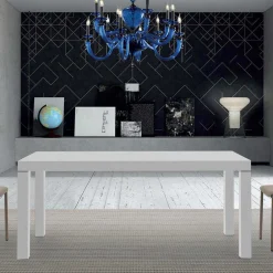 Viadurini Living Ausziehbare Esstische-Ausziehbarer Tisch aus Melaminholz bis zu 470 cm, hergestellt in Italien – Gordito