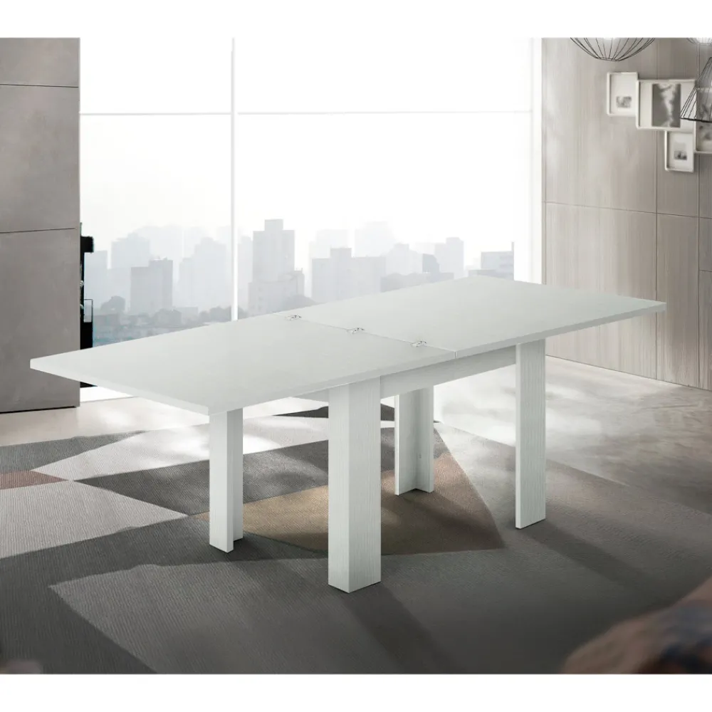 Viadurini Living Ausziehbare Esstische-Ausziehbarer Tisch aus nachhaltigem Holz bis 180 cm - Perro