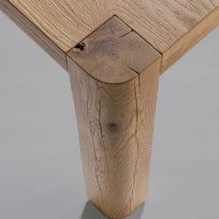 Viadurini Living Esstische Nach Mass|Ausziehbare Esstische-Ausziehbarer Tisch aus Tischlerplatte und quadratischen Beinen, hergestellt in Italien – Rillian