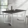 Viadurini Living Ausziehbare Esstische-Ausziehbarer Tisch bis 238 cm aus Metall und HPL Made in Italy - Pablito
