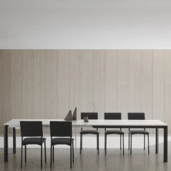 Viadurini Living Ausziehbare Esstische-Ausziehbarer Tisch bis 334 cm aus Aluminium und HPL Made in Italy - Filiberto