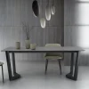 Viadurini Living Ausziehbare Esstische-Ausziehbarer Tisch bis 300 cm Metallbasis Made in Italy - Bastiano