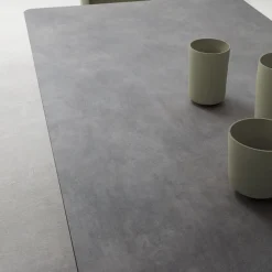 Viadurini Living Ausziehbare Esstische-Ausziehbarer Tisch bis 300 cm Metallbasis Made in Italy - Bastiano