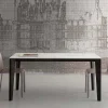 Viadurini Living Ausziehbare Esstische-Ausziehbarer Tisch bis 290 cm aus Glaskeramik Made in Italy - Polonio