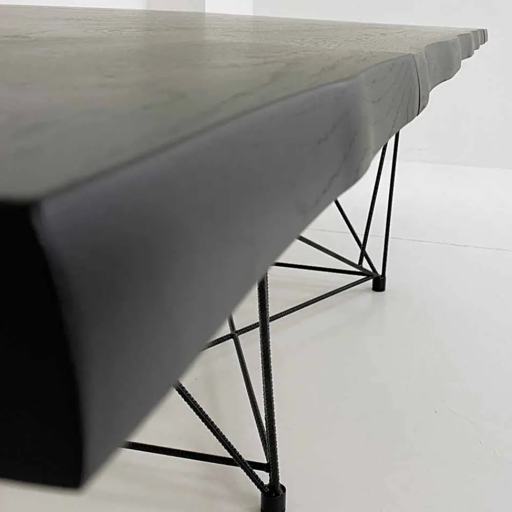 Viadurini Living Ausziehbare Esstische-Ausziehbarer Tisch bis 300 cm aus furniertem Holz Made in Italy – Ezzellino