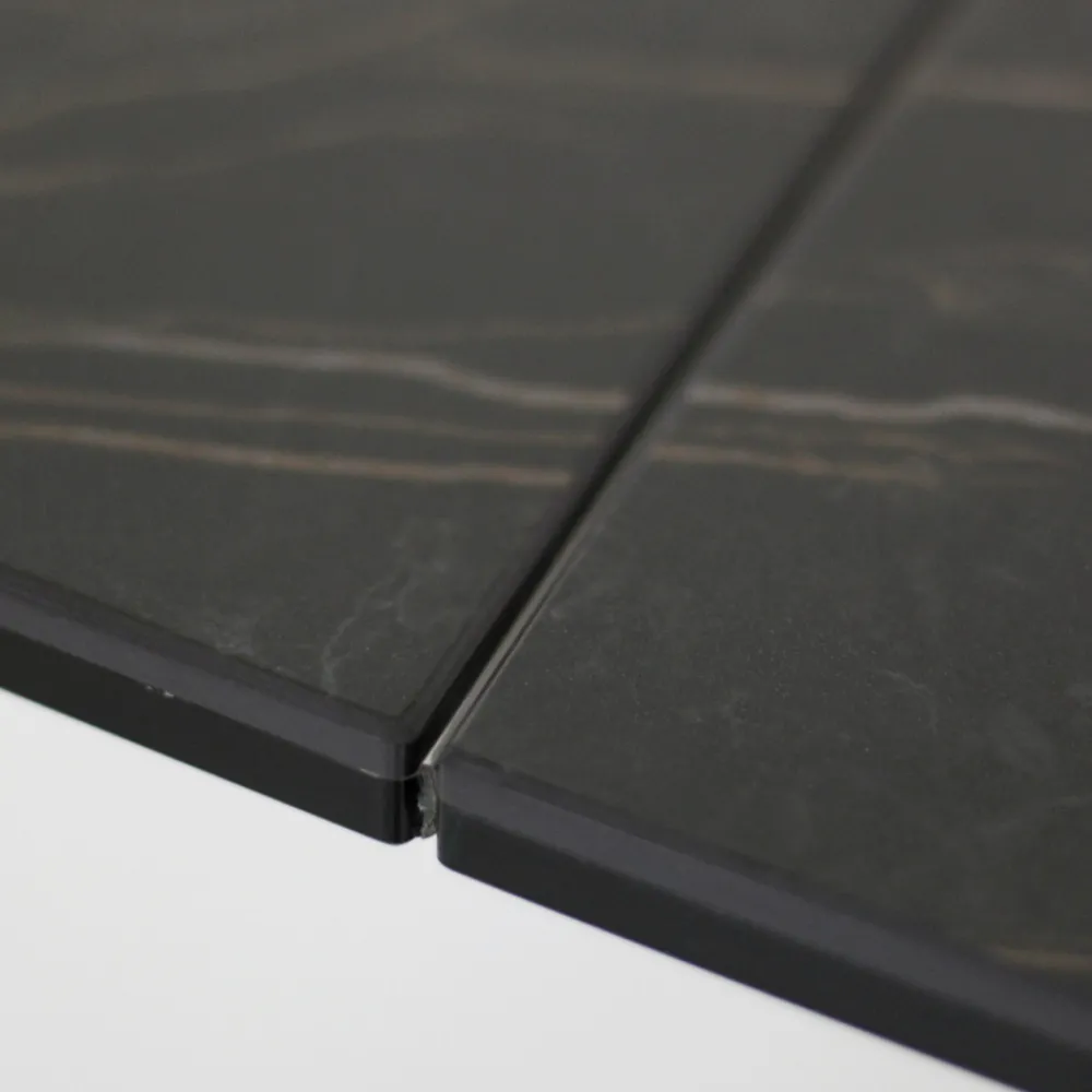 Viadurini Living Esstische-Ausziehbarer Tisch bis 276 cm aus Keramik Noir Desir Made in Italy - Equator