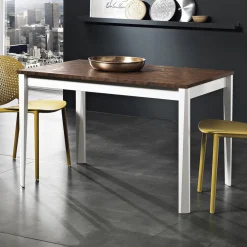 Viadurini Living Ausziehbare Esstische-Ausziehbarer Tisch bis 180 cm in Buche und Melamin Made in Italy - Otiello