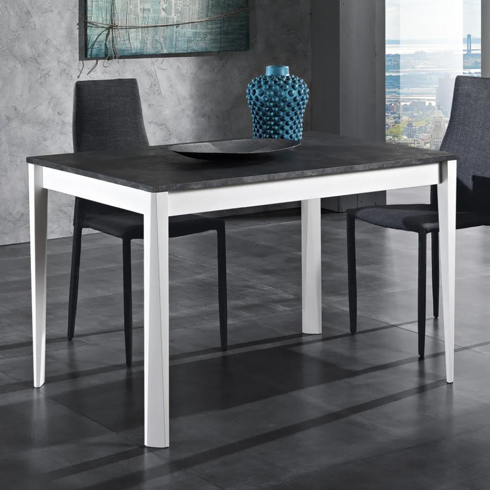 Viadurini Living Ausziehbare Esstische-Ausziehbarer Tisch bis 180 cm in Buche und Melamin Made in Italy - Otiello