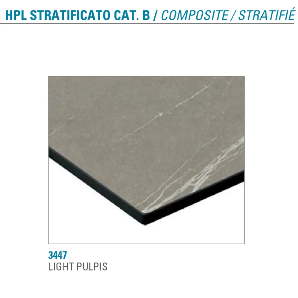 Viadurini Living Ausziehbare Esstische-Ausziehbarer Tisch bis zu 300 cm Platte aus laminiertem HPL Made in Italy - Bastiano